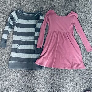 2 girls size 8 dresses